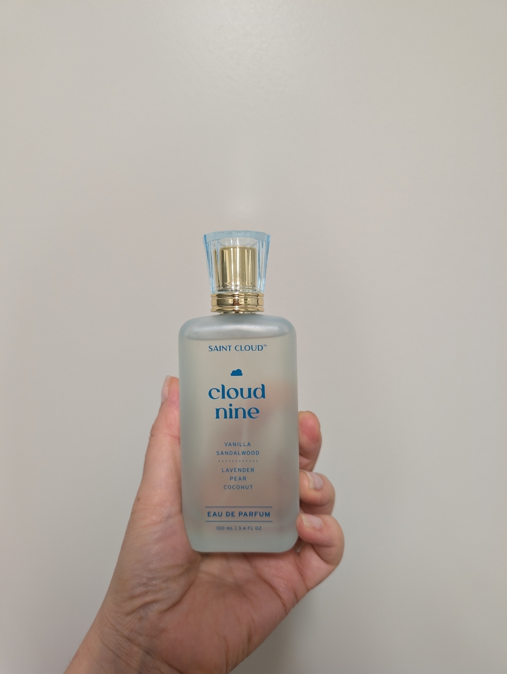 Saint Cloud Cloud Nine Eau de Parfum - Frosted Light Blue Bottle - Picture 2 of 2